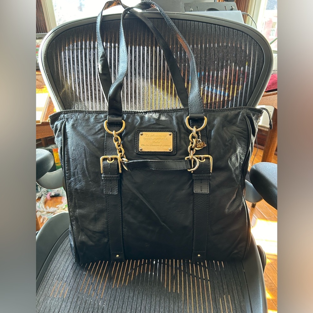 Dolce & Gabbana leather shoulder bag XX Anniversary edition